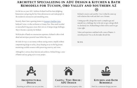 Easthope Design ADU Architect Tucson AZ